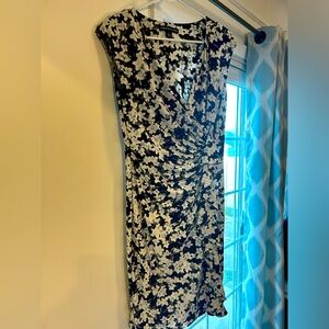 American Living wrap dress, floral, size 12
